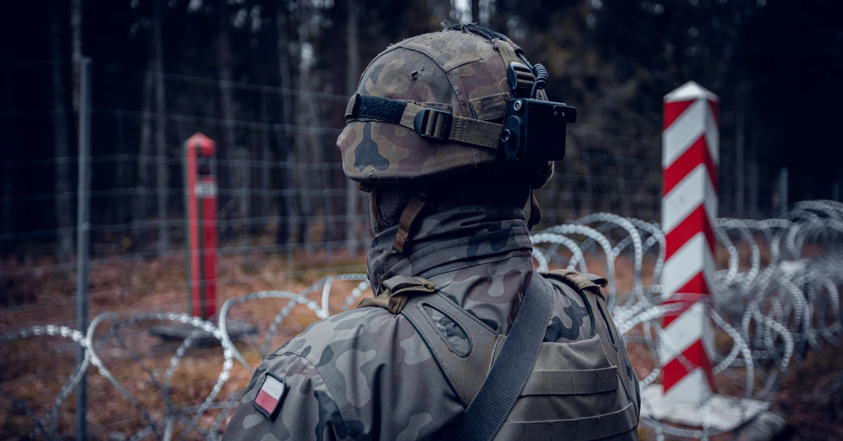 Atak na polskiego żołnierza na granicy. Wiemy, co z rannym wojskowym