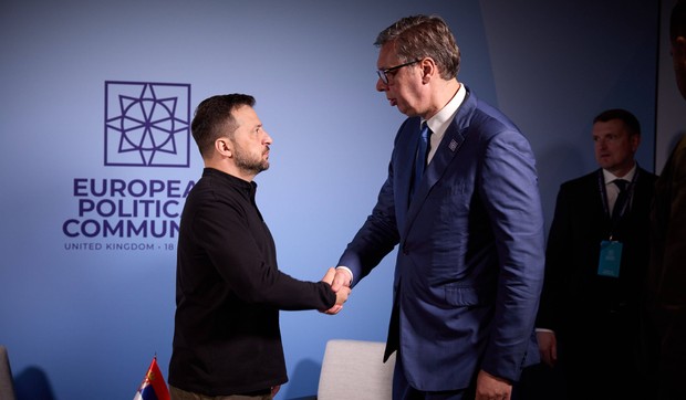Volodimir Zelenski, Aleksandar Vučić