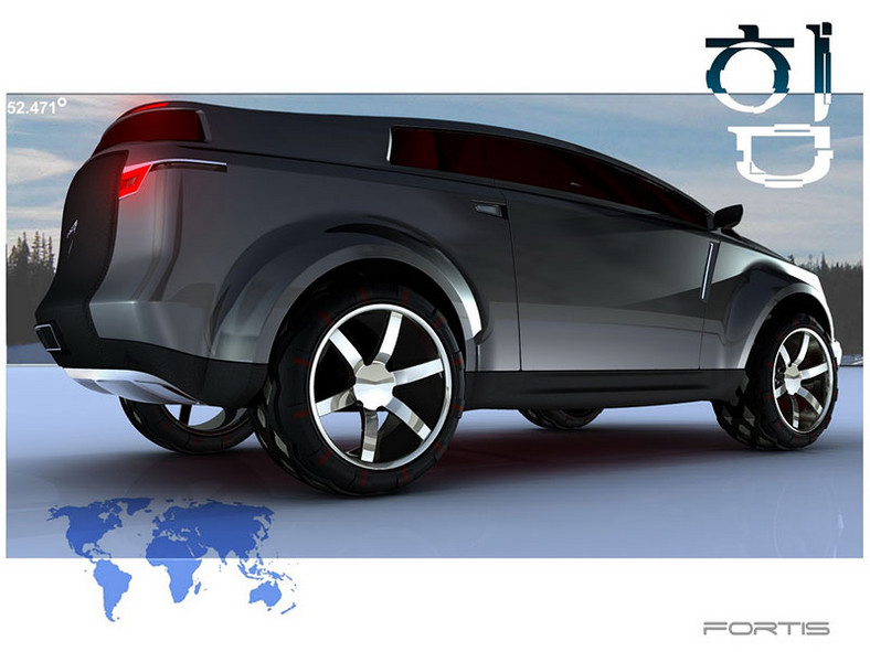 Kumho Fortis: koncept SUV od producenta opon