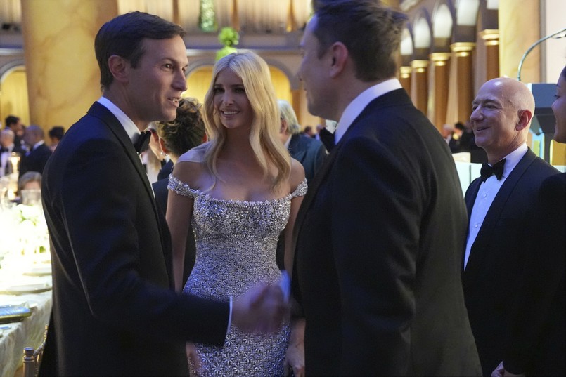 Jared Kushner, Ivanka Trump, Elon Musk