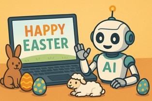 Wielkanoc z AI! Jak szybko napisać życzenia świąteczne?