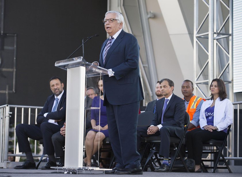 David Stern w szpitalu