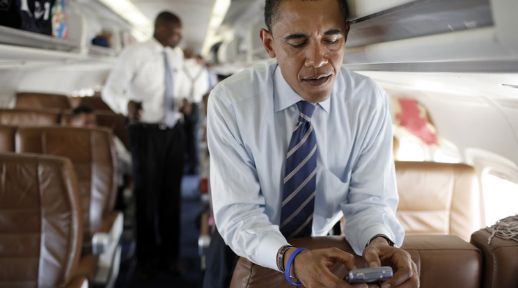 Obama új telefont kapott /Fotó: Europress-Getty Images