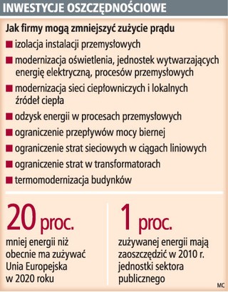Ustawa o efektywności energetycznej wymusi oszczędzanie energii