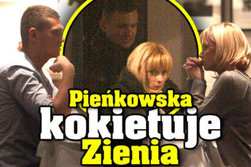 Pieńkowska kokietuje Zienia