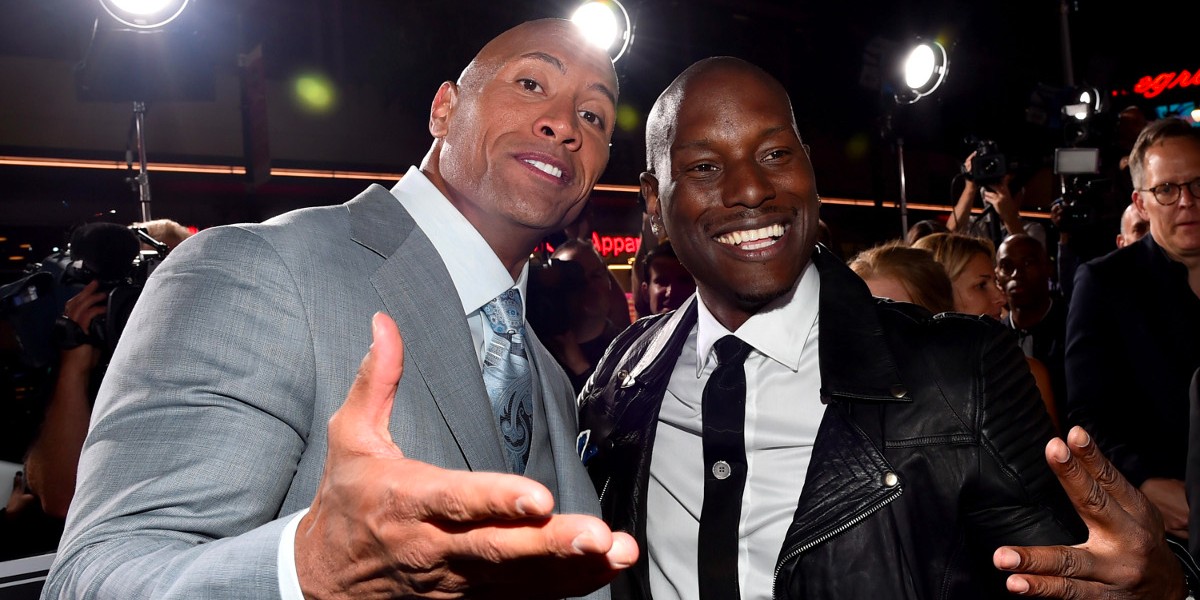 Tyrese called out The Rock for delaying the next 'Fast and Furious' movie