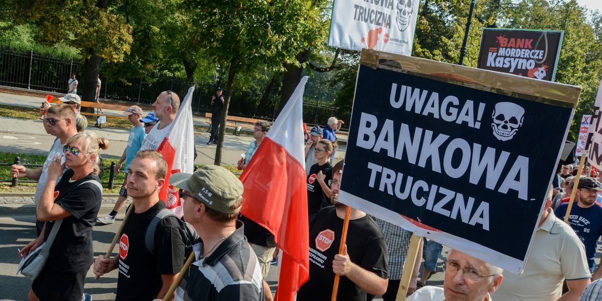 Frankowicze czekają na kluczowe rozstrzygnięcie Izby Cywilnej Sądu Najwyższego. Posiedzenie zostało zaplanowane o godz. 10 w czwartek.