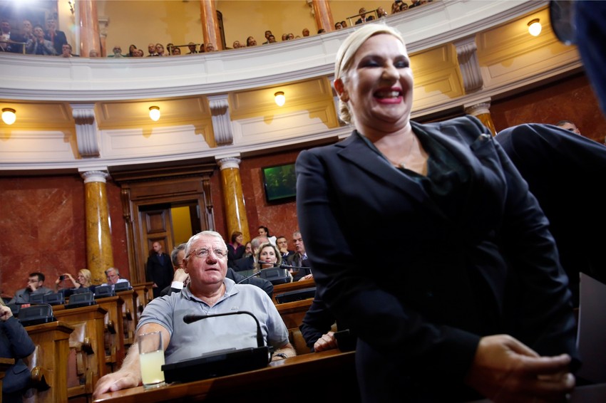 Vojislav Šešelj i Zorana Mihajlović