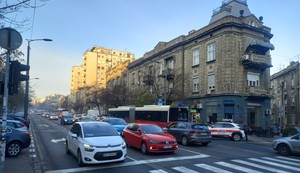 Gužva u Bulevaru Despota Stefana