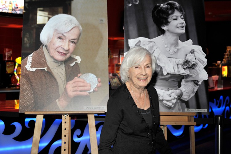 Danuta Szaflarska na premierze 'Jeszcze nie wieczór'– maj 2009 roku