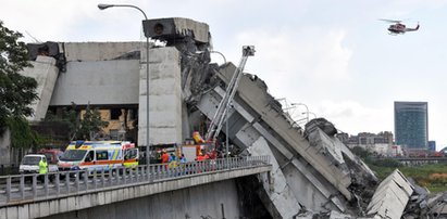 Zawalił się most na autostradzie. Służby mówią o „dziesiątkach ofiar”