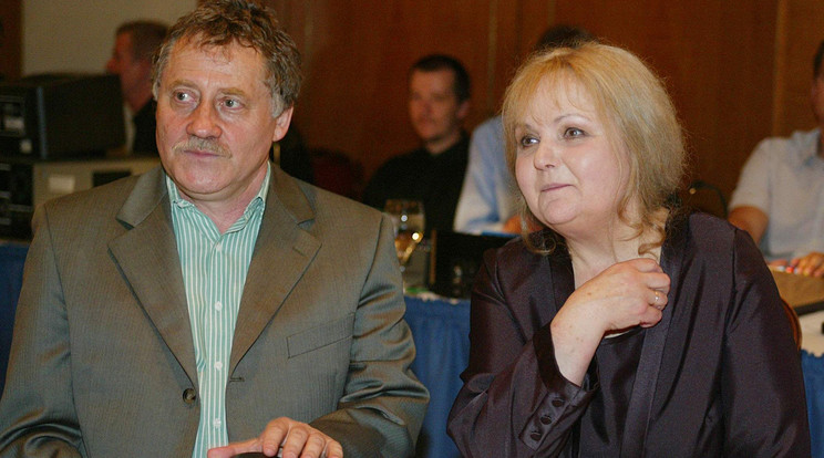 Koltai Róbert és Pogány Judit 2003-ban - fotó: Blikk
