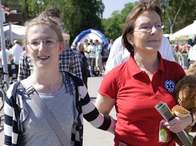 Ewa Kopacz z córką Kasią