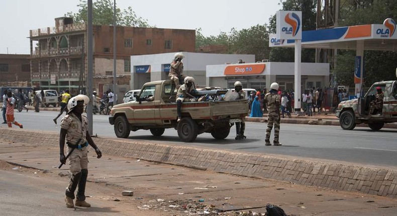 Violence erupted in Niamey’s central market area as protesters threw stones, and police responded with tear gas. At least one petrol station was attacked, according to AFP.