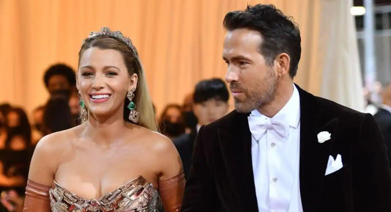 American movie stars Blake Lively and Ryan Reynolds