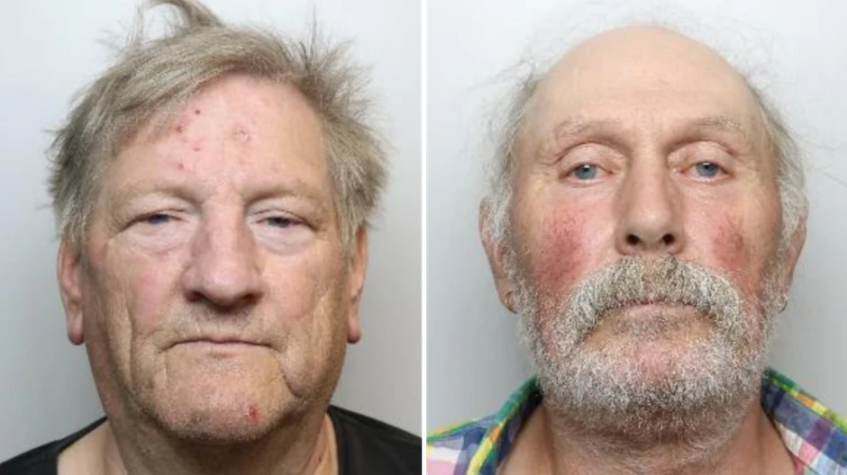 Kristofer Rajt (levo) je zatražio od prijatelja iz detinjstva Karla Švalbea (desno) da mu pomogne da sakriju telo Ričarda Dajsona | Foto: South Yorkshire Police