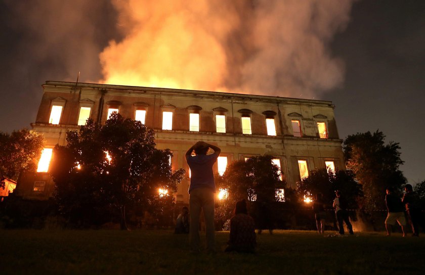 Pożar Muzeum Narodowego w Rio de Janeiro