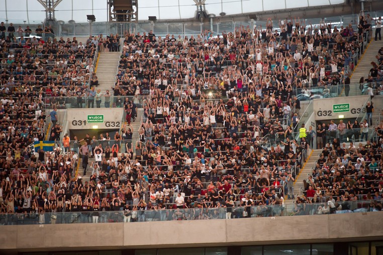 Koncert Depeche Mode na Stadionie Narodowym (fot. Rafał Nowakowski / Onet)