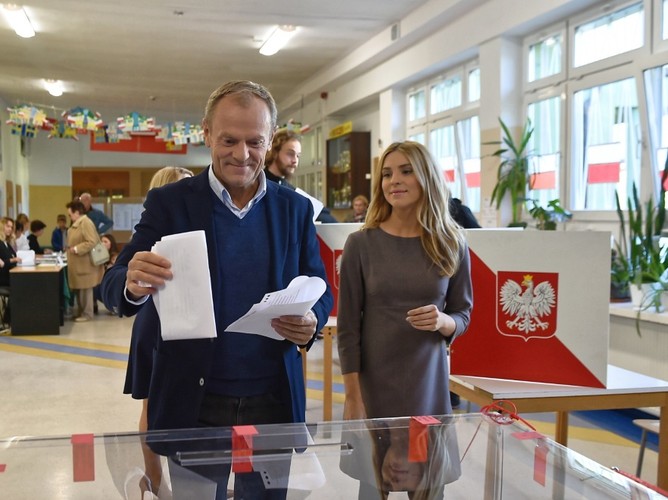 Donald i Katarzyna Tuskowie