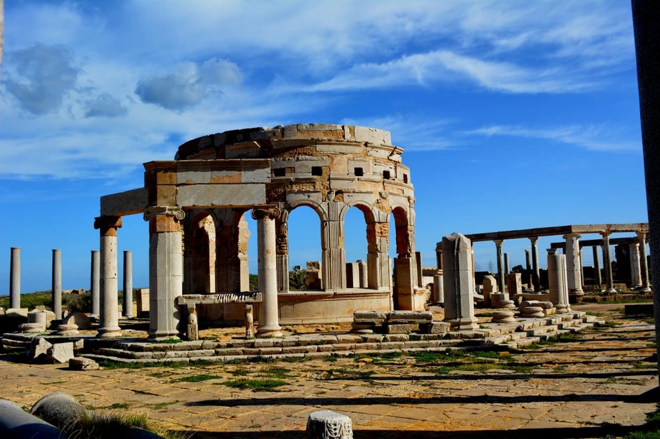  Libija leptis magna