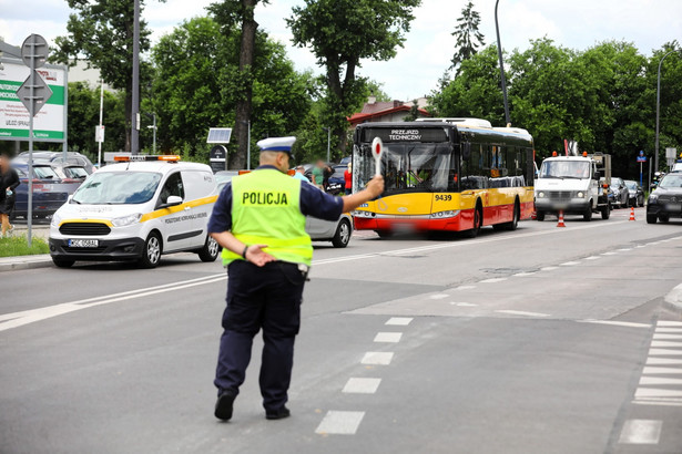 Wypadek autobusu