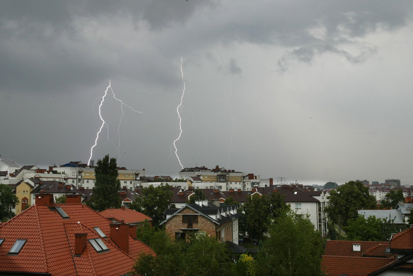 To już koniec lata. Zimno i mokro