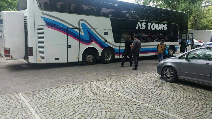 Autobus kojim su deca pošla u Banjaluku