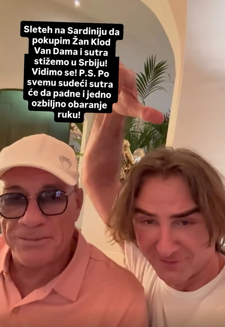 Željko Mitrović i  Žan Klod Van Dam