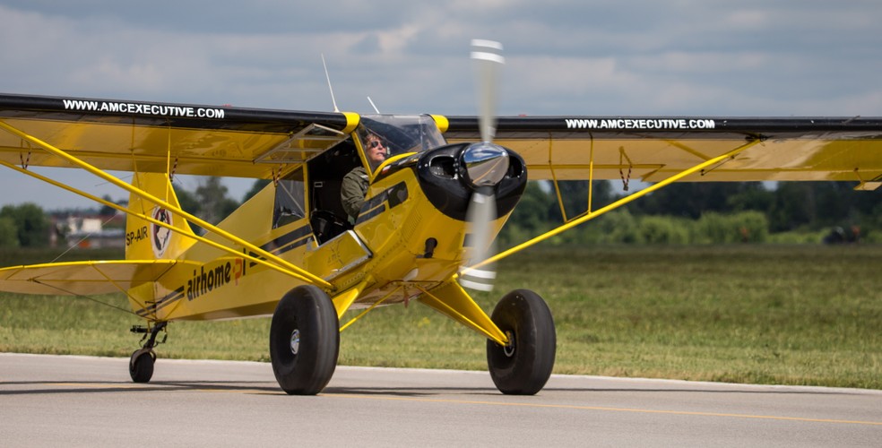 Samolot Husky
<br><br>(mr) PAP/Tomasz Koryszko