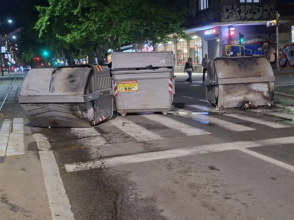 ulice posle protesta