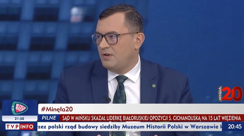 Stefan Krajewski w programie "Minęła 20"