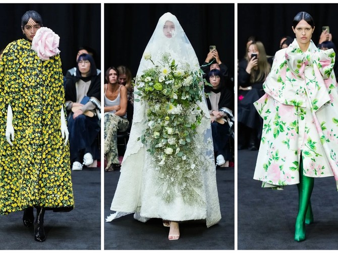 Revija brenda Richard Quinn na Nedelji mode u Londonu 