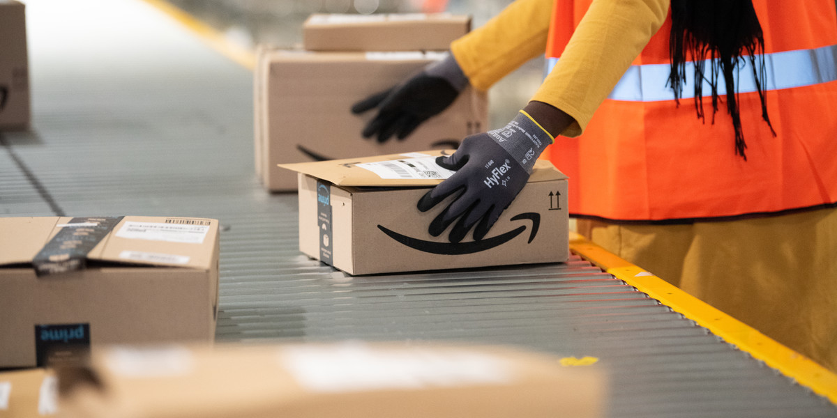 Amazon zamyka centrum logistyczne. Zdjęcie ilustracyjne. 