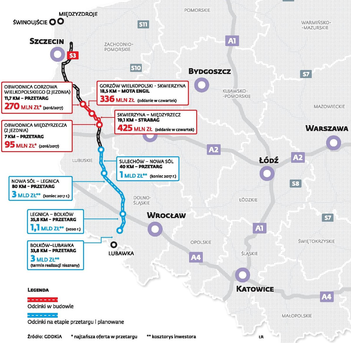 Z Dolnego Śląska nad morze szybciej.