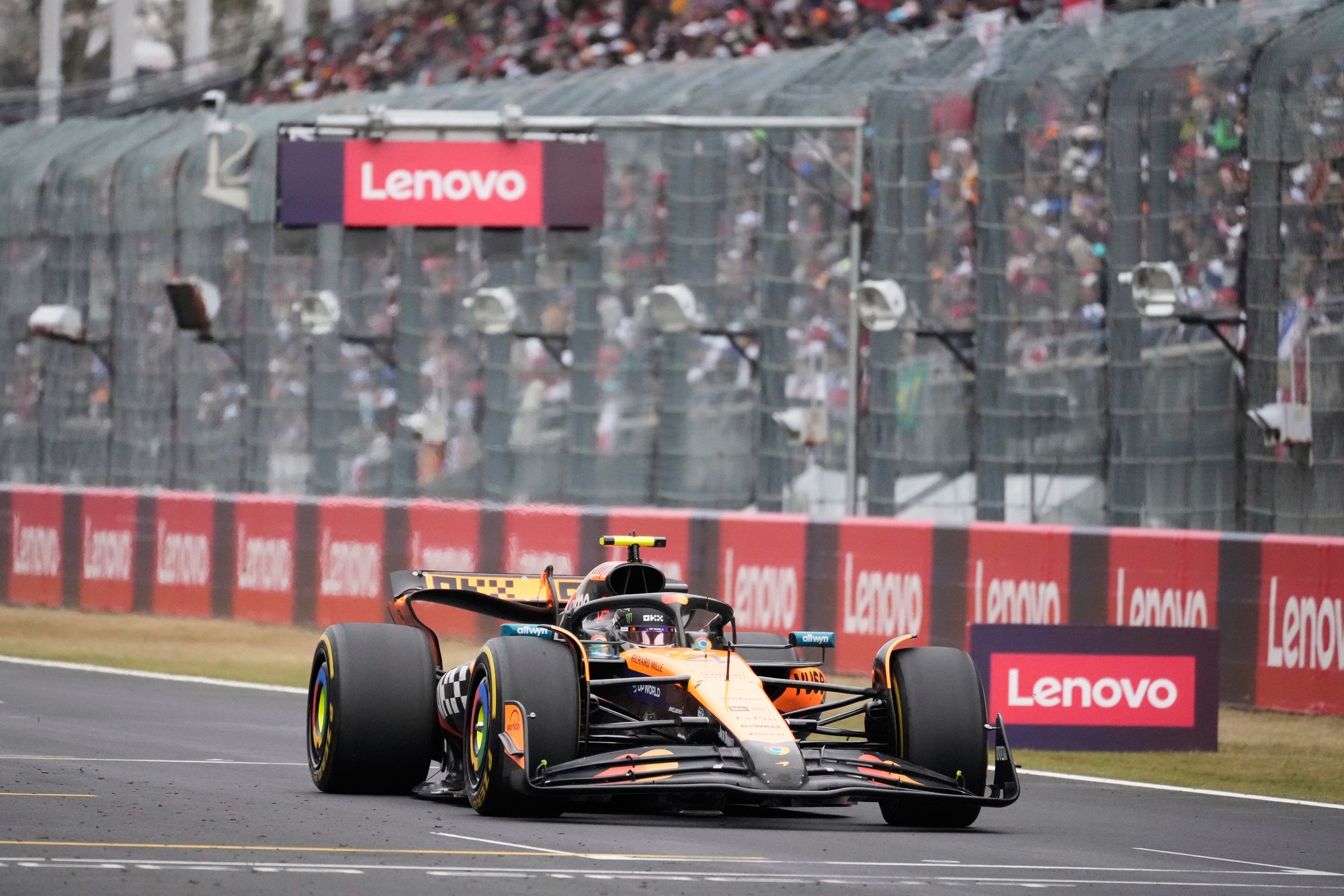 Veľká cena Japonska: Britský jazdec Lando Norris (McLaren).
