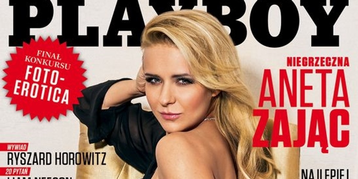 Aneta Zając na okładce Playboya