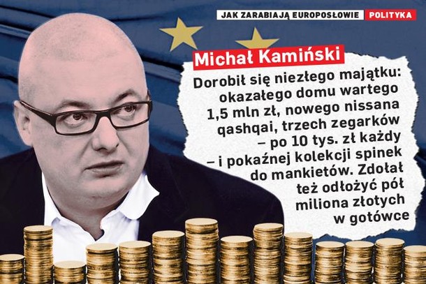 europosłowie zarobki dochody Parlament Europejski