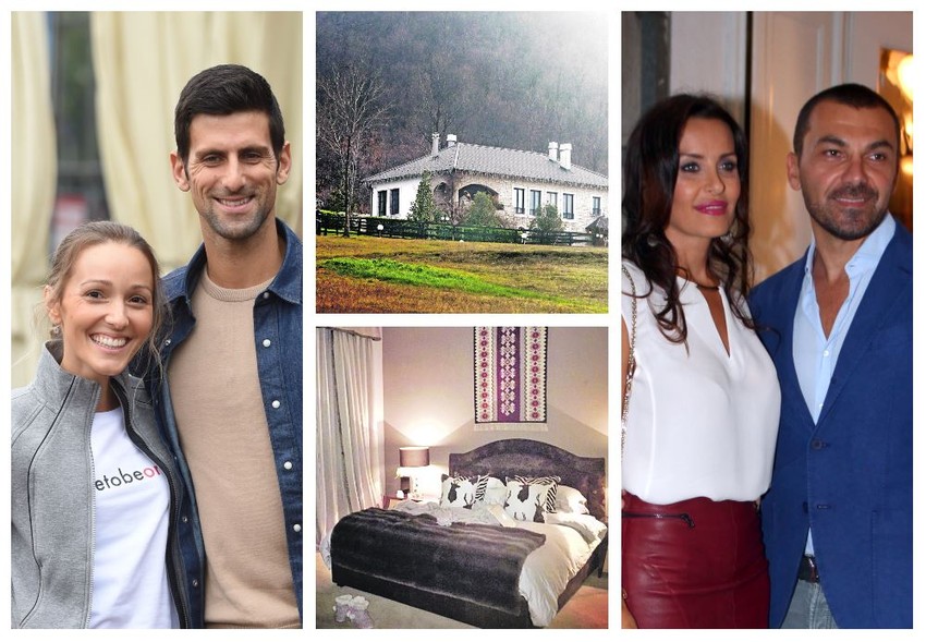 Novak, Jelena Đoković, vila na Kosmaju, Elena, Jugoslav Karić