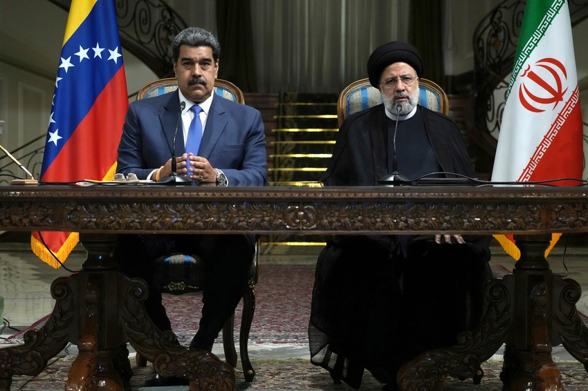 Nikolas Maduro i Ebrahim Raisi