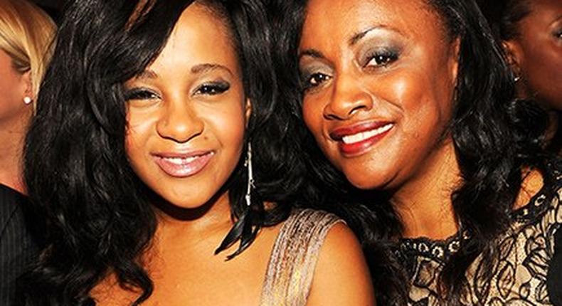 Bobbi Kristina Brown and Pat Houston