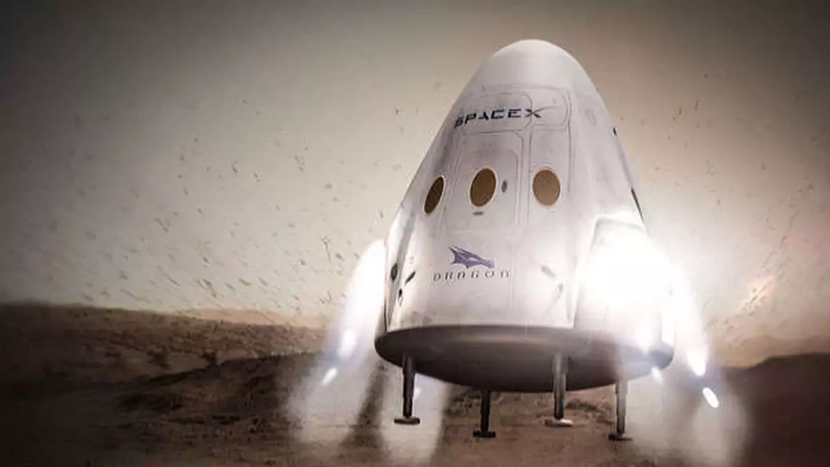 Elon Musk: SpaceX nie wyląduje kapsułą Dragon na Marsie, ale ma inny plan