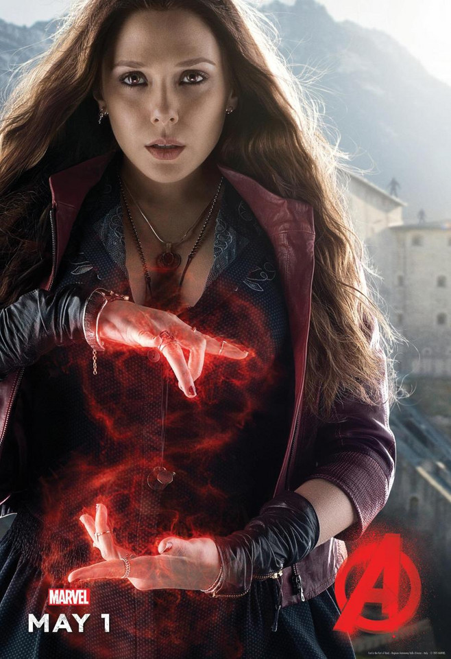 "Avengers: Czas Ultrona": Szkarłatna wiedźma (Elizabeth Olsen)