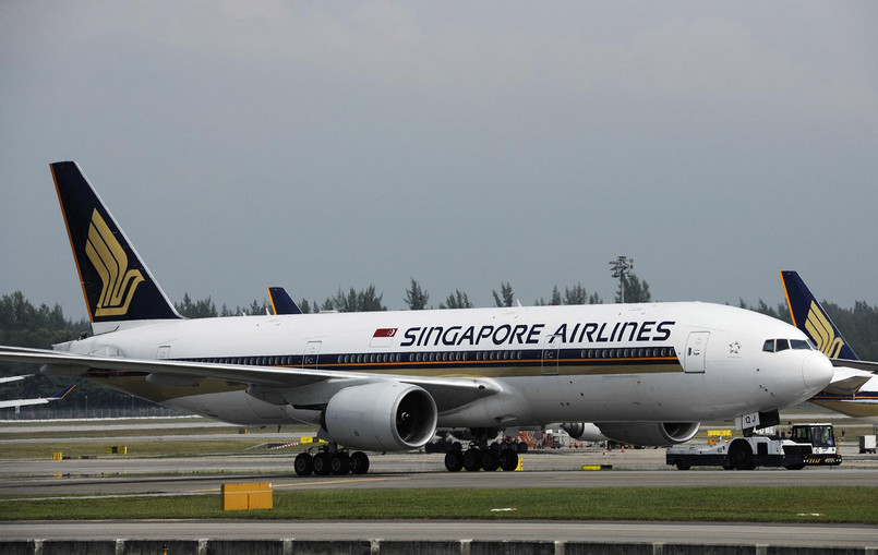 Samolot linii Singapore Airlines