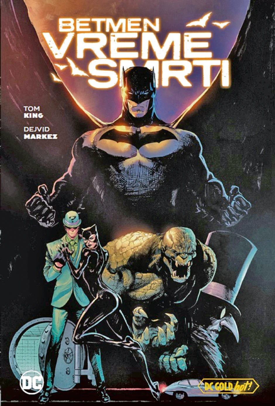 BETMEN: VREME SMRTI Autori: Tom King, Dejvid MarkezFormat: 158 x 240 mmBroj strana: 184Povez: TvrdiBojaIzdavač Čarobna knjiga