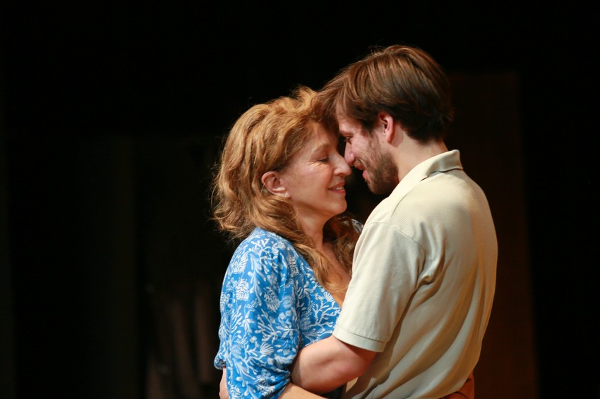 Detalj sa probe predstave "Čitač"