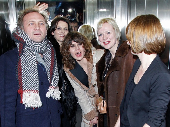 Andrzej Chyra, Joanna Kulig, Juliette Binoche i Małgorzata Szumowska