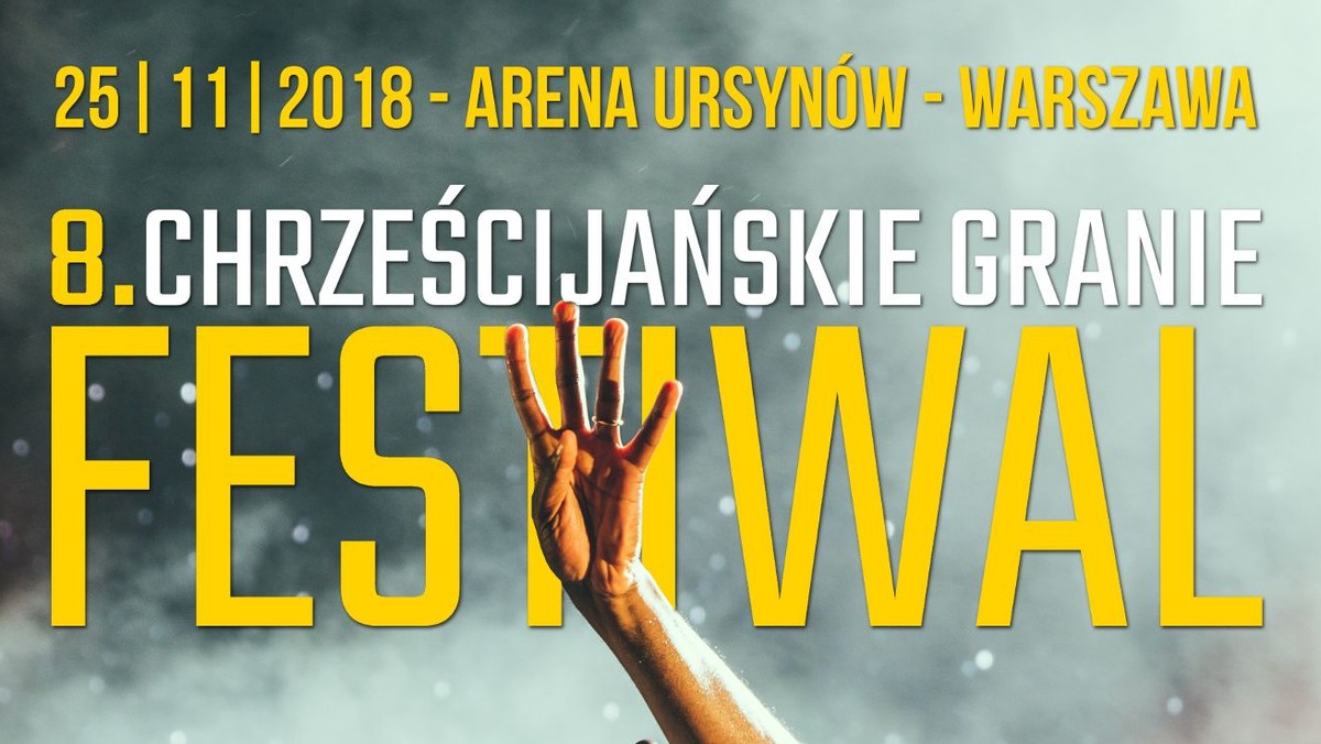 Najlepsze nowości muzyki chrześcijańskiej na jednej scenie - tak w skrócie można zaprezentować tegoroczny Festiwal Chrześcijańskie Granie, jaki odbędzie się 25 listopada na Arenie Ursynów. – Ostatni rok był bardzo udany, jeśli chodzi o nowe płyty i single- mówi Arkadiusz Skwarek, dyrektor zarządzający Festiwalu- Nasz Festiwal to niepowtarzalna okazja, by zaprezentować tak wiele z nich w jednym miejscu.