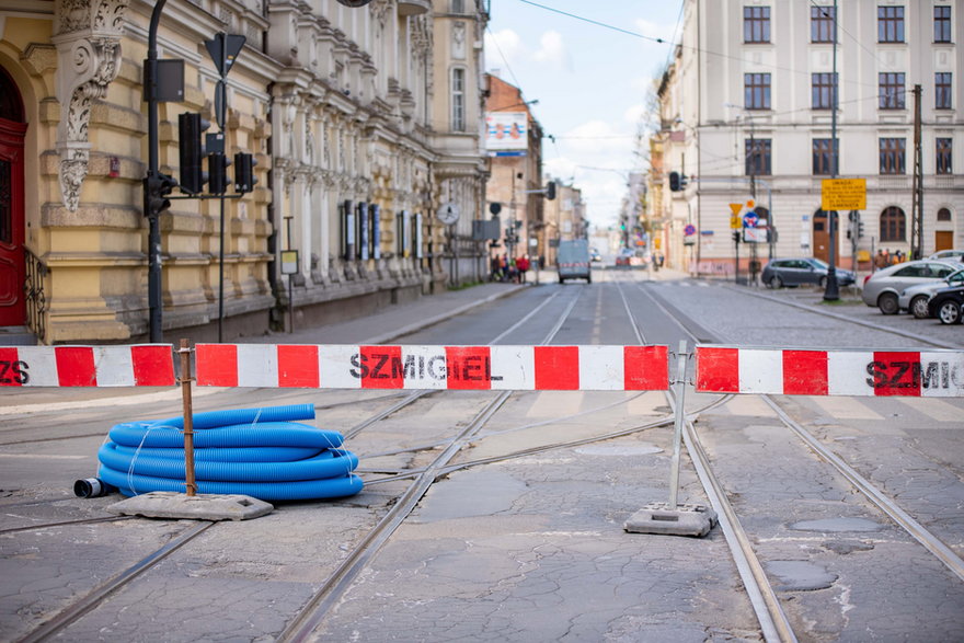 Budowa stacji Łódź Śródmieście