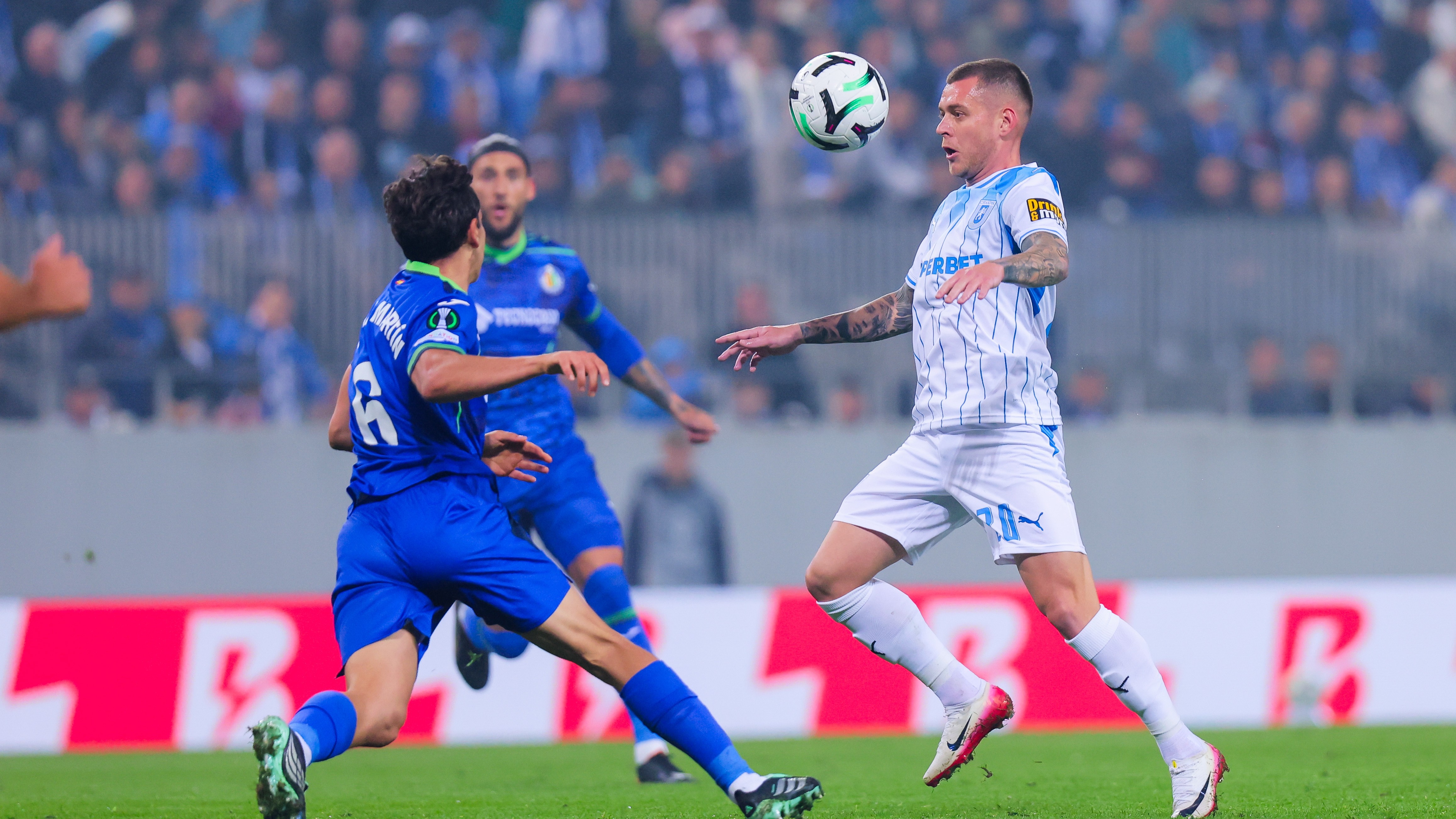 Universitatea Craiova a fost la doar 9 minute de a învinge Getafe în debutul din Conference League