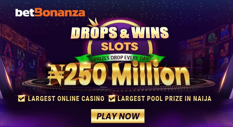 Win a Share of ₦250 Million — betBonanza Drops & Wins Promo.